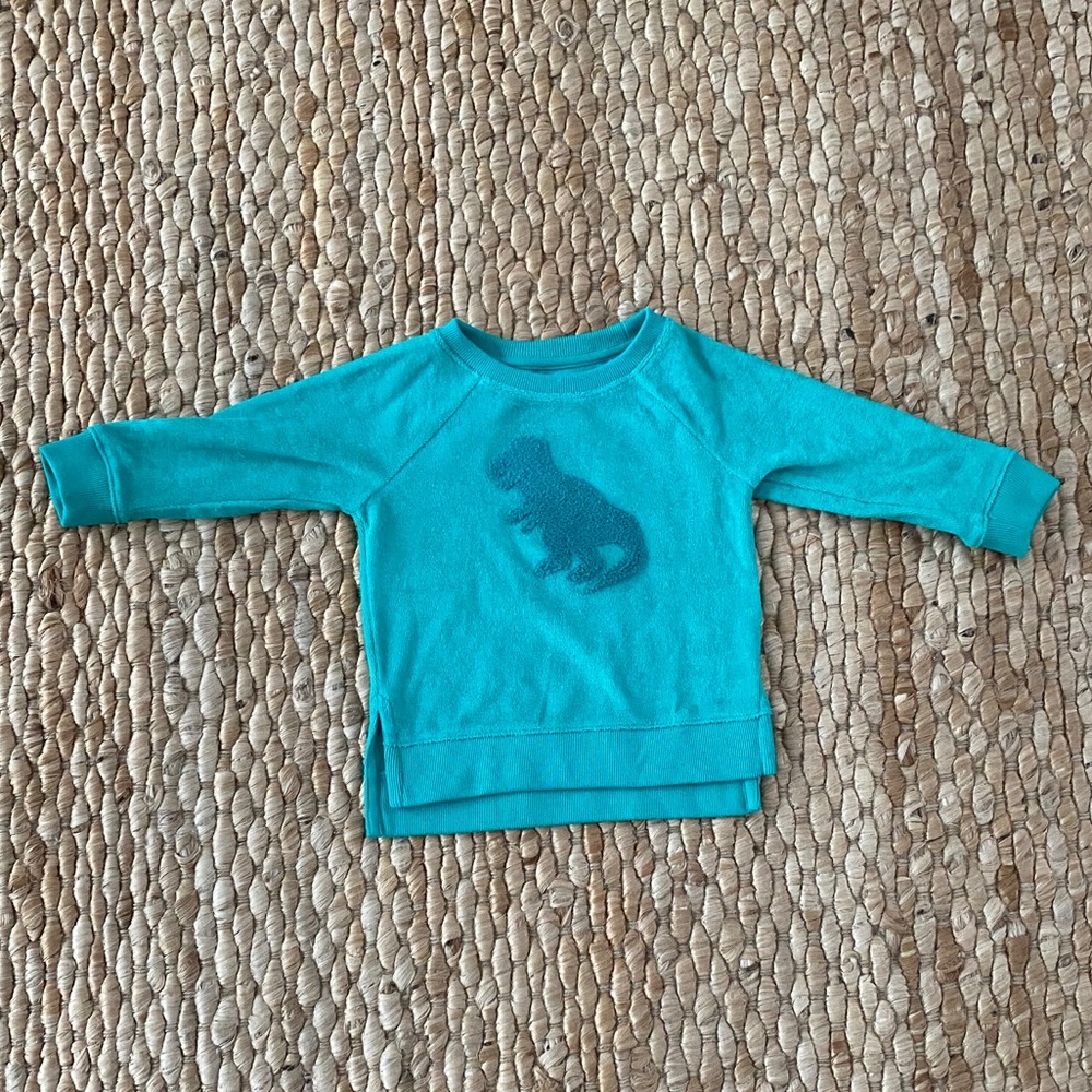 NWOT terry cloth sweatshirt